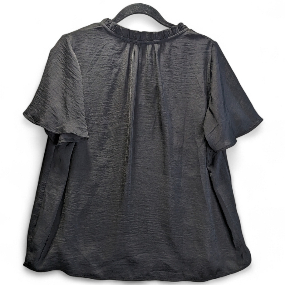 Torrid Black Satin Blouse Lightweight 2025 Size XL - Picture 6 of 11